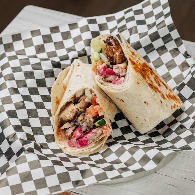 Chicken Shawarma Sandwich.