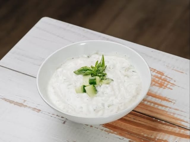 Cucumber Yogurt Sauce(Tzatziki).